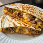 Steak & Cheese Quesadillas (Better Than Takeout – Fast, Juicy, Extra Cheesy)