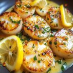 Lemon Garlic Butter Scallops – Golden, Tender, Restaurant-Style in 10 Minutes