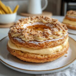 Homemade Classic Paris-Brest with Praline – Crisp Choux, Silky Praline Cream