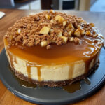 Caramel Apple Pie Cheesecake – Rich, Cozy & Crowd-Pleasing