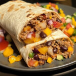 Best Homemade Burritos – Loaded Beef, Rice, Beans, and Melty Cheese