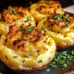 Stuffed Mashed Potato Nests – Crispy, Creamy & Crowd-Pleasing