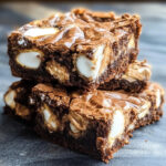 Peanut Butter Marshmallow Brownies – Fudgy, Gooey & Irresistible