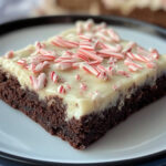 White Chocolate & Peppermint Brownies – Fudgy, Festive & Perfect for the Holidays