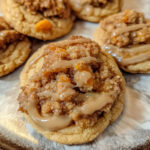 Caramel Pumpkin Streusel Cookies – Soft, Cozy & Perfect for Fall