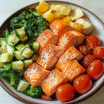 Salmon Veggie Power Bowl – Fresh, Filling & Nutrient-Packed