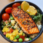 Grilled Salmon Power Bowl – Fresh, Filling & Energizing