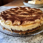 No-Bake Tiramisu Pie – Silky, Coffee-Kissed & So Simple