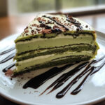 Matcha Oreo Crepe Cake – Delicate, Creamy, Cookies-and-Cream with a Green Tea Twist